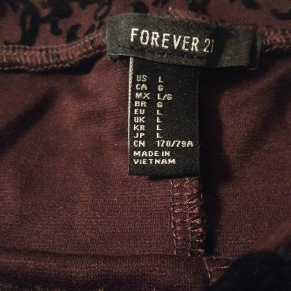 Velvet pattern pants - Picture 3 of 4